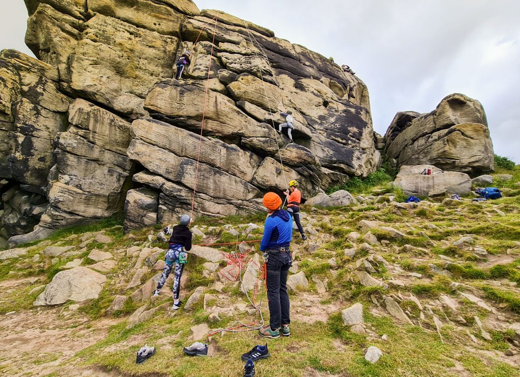 Junior Rock Climbing Discovery Almscliffe 8-14 – The Right Track